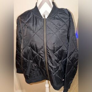 Women's Dickies plus 2x Black Quilted Jacket